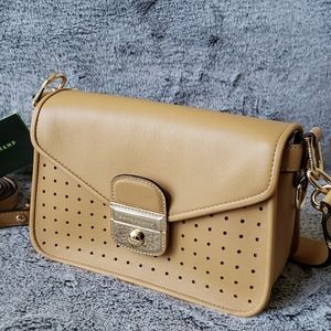 Longchamp Mademoiselle Crossbody, Tan
